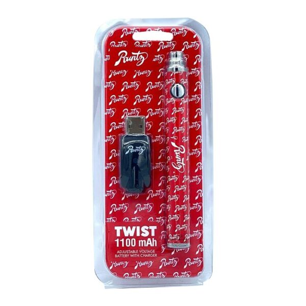 510 Runtz Twist 1100 MAH Battery Red
