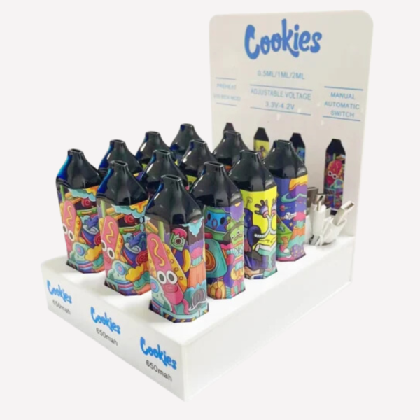 510 Battery Cookies Box 12pc/Box